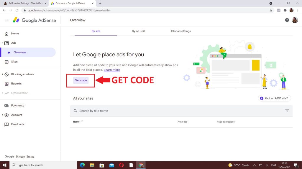 cara mendaftar google adsense