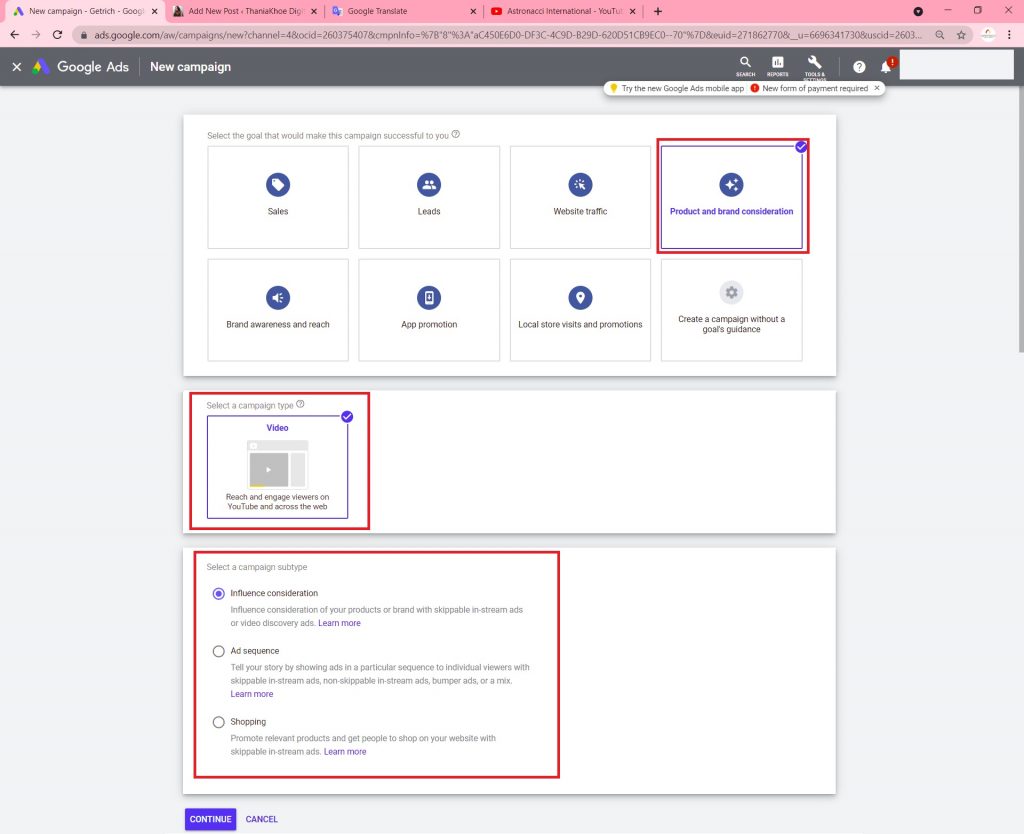 jjenis jenis youtube ads