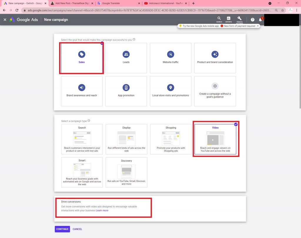 jjenis jenis youtube ads