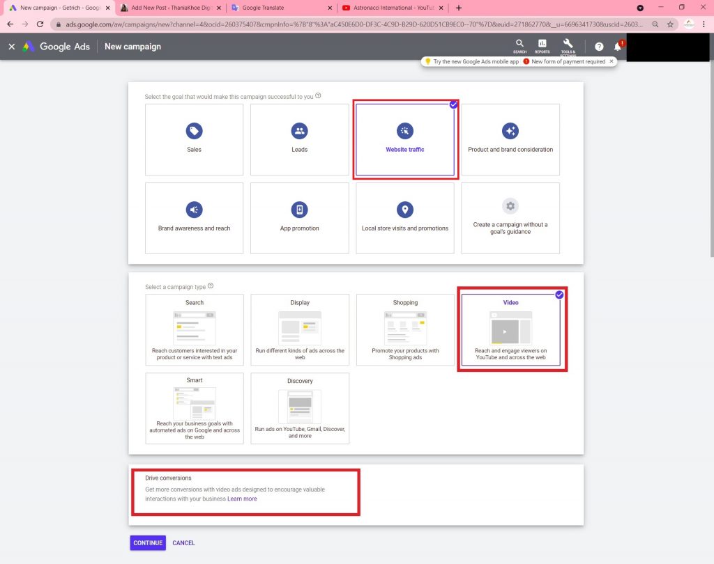 jjenis jenis youtube ads