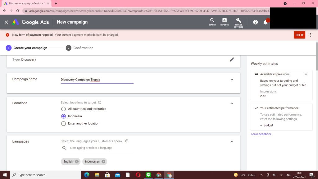 Belajar Google Discovery Ads Campaign | Tutorial Google Discovery Ads Dari Nol