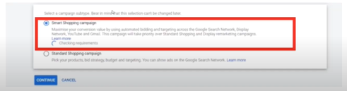 cara membuat smart shopping campaign, tutorial smart shopping campaign