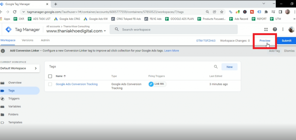 Cara Memeriksa Conversion Tracking Google Ads Sudah Terpasang dengan Benar Atau Belum