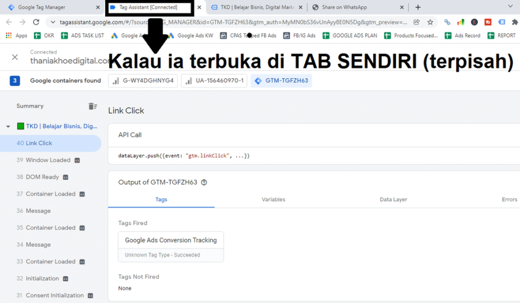 Cara Memeriksa Conversion Tracking Google Ads Sudah Terpasang Atau Belum