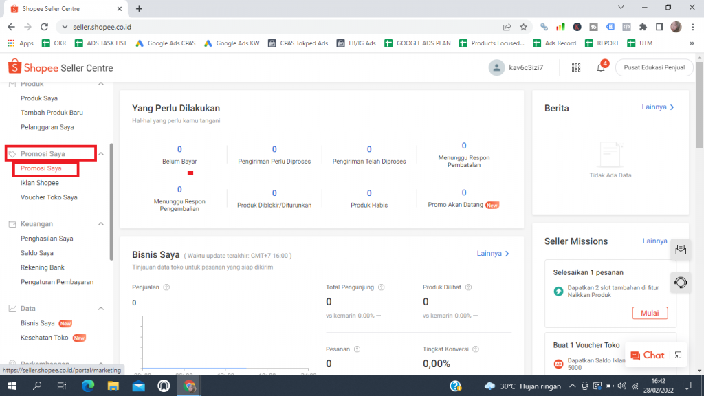 cara riset keyword shopee