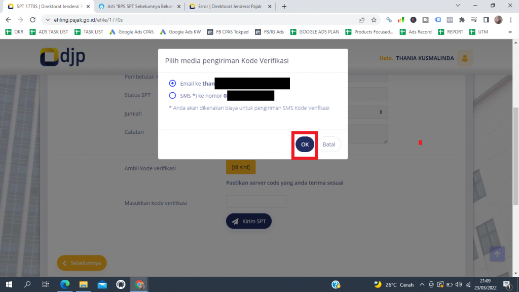 cara lapor pajak online karyawan belum kawin
