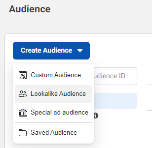 cara membuat lookalike audience facebook ads