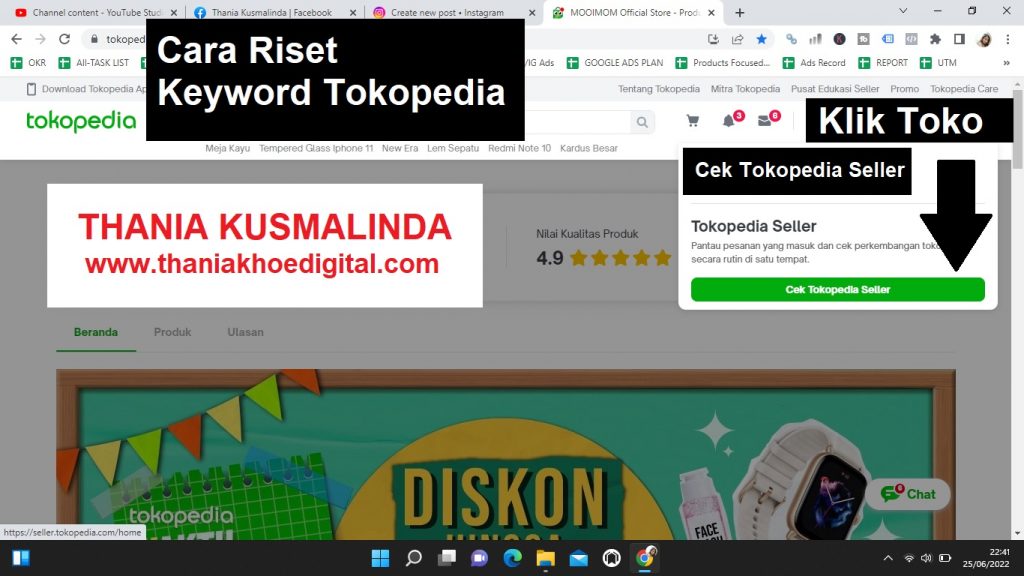 Tutorial Cara Riset Keyword (Kata Kunci) Produk Di Tokopedia