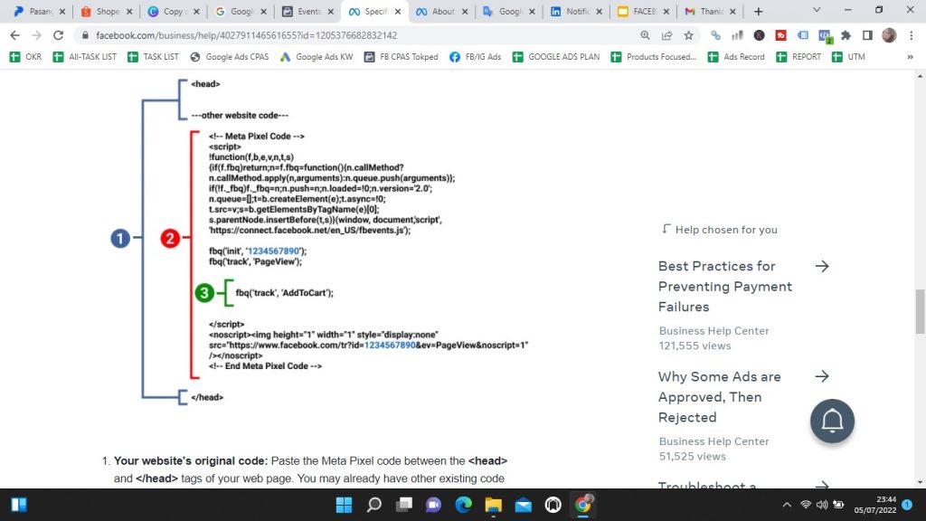 Cara Memasang Pixel Untuk Mengetahui Jumlah Purchase / Revenue Facebook Ads