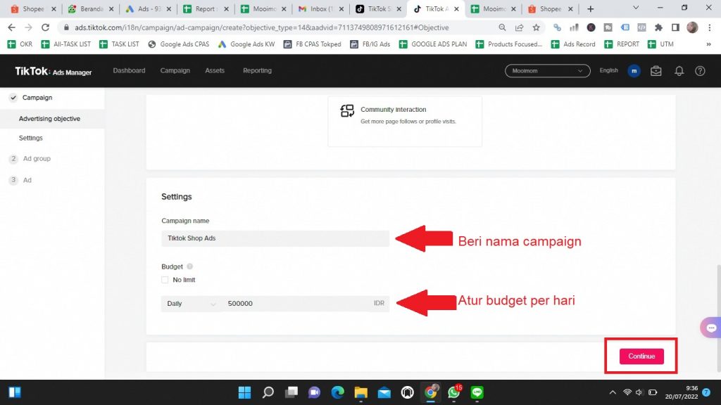 Cara Mengaktifkan Fitur Objective Conversion Ads SHOP PURCHASE Untuk Mengiklankan Tiktok Shop dengan Video Shopping Ads atau LIVE Shopping Ads