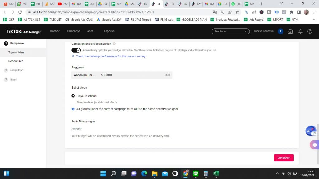 cara membuat tiktok ads