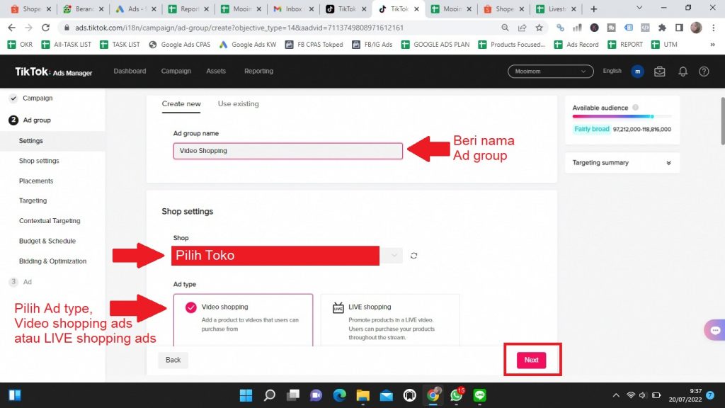 Cara Mengaktifkan Fitur Objective Conversion Ads SHOP PURCHASE Untuk Mengiklankan Tiktok Shop dengan Video Shopping Ads atau LIVE Shopping Ads