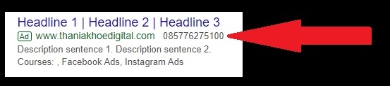 mengenal jenis jenis extension google ads