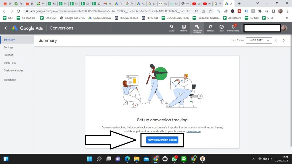 Cara Mengetahui Jumlah Revenue Google Ads dengan Install Conversion Tracking Manual