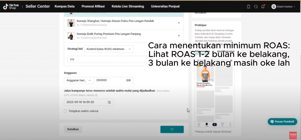 Cara membuat dan teknik optimasi Product Shopping Ads (PSA) Tiktok - Beriklan di Shop Tab Tiktok
