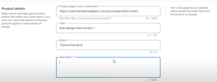Cara Menambahkan Produk ke Google Shopping 3