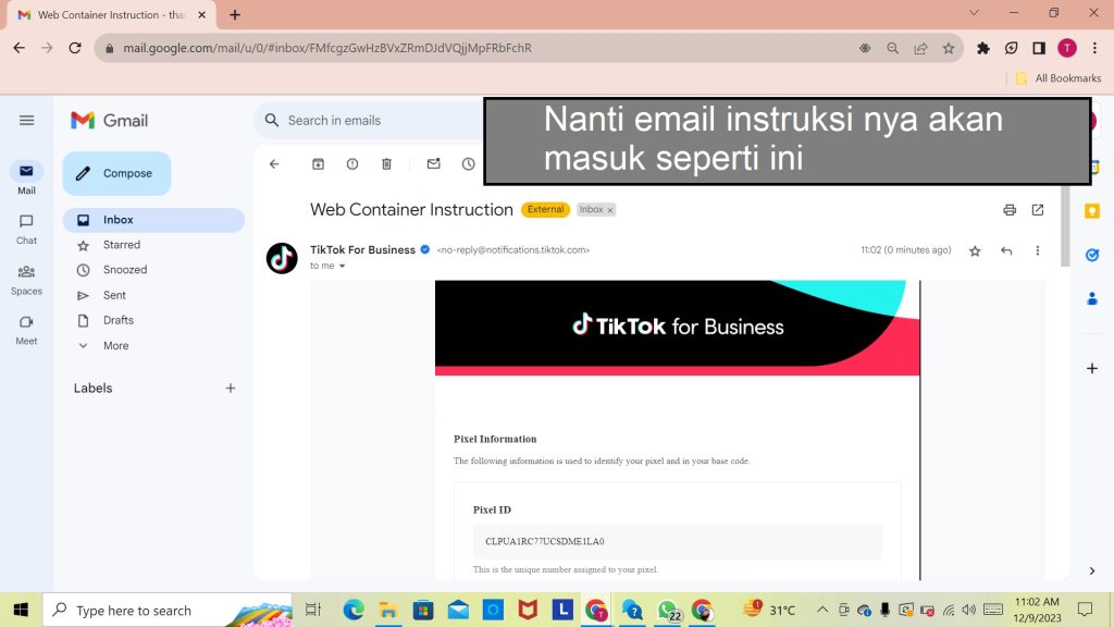 Cara Memasang Tiktok Pixel Untuk Mengetahui Pembelian & Revenue Tiktok Ads 11