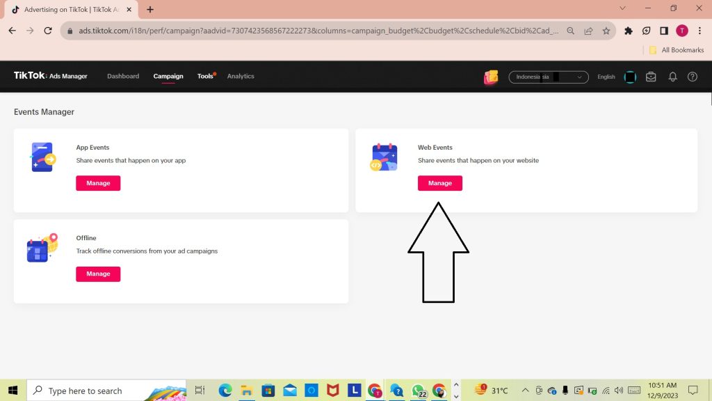 Cara Memasang Tiktok Pixel Untuk Mengetahui Pembelian & Revenue Tiktok Ads 3