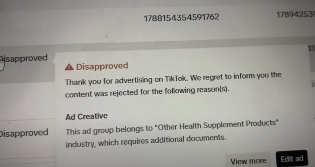 Penyebab Iklan Tiktok Ditolak (Tiktok Ads Disapproved) dan Bagaimana Mengatasinya 2